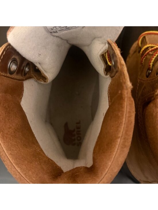 Sorel Mens Waterproof Leather Duck Boots Durable Winter Traction Sole - Size 12 main image 14